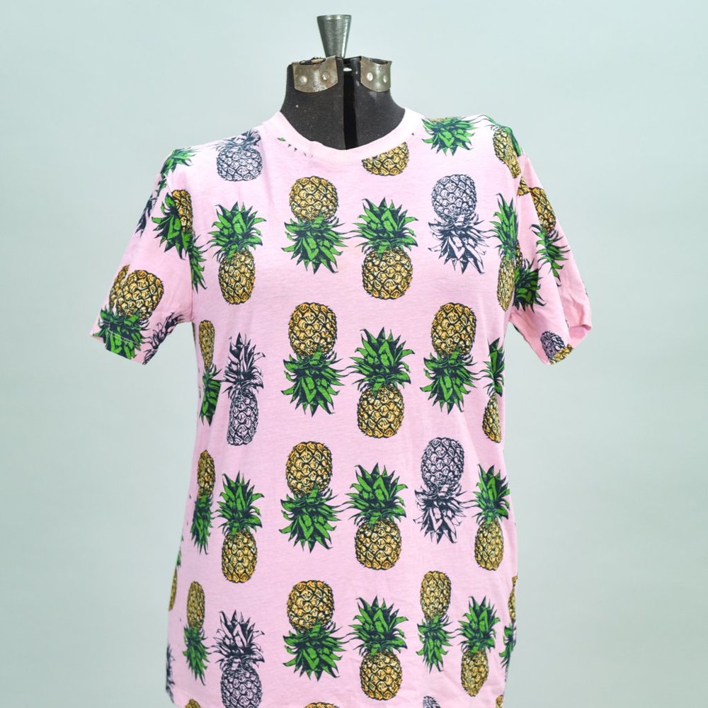 KNICKER BOCKER VINTAGE PINEAPPLE GRAPHIC TEE MED